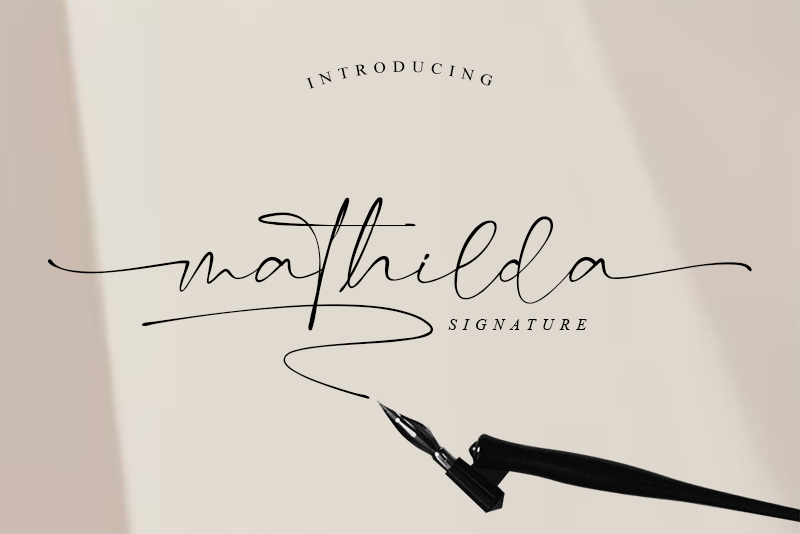 Mathilda Signature Swash