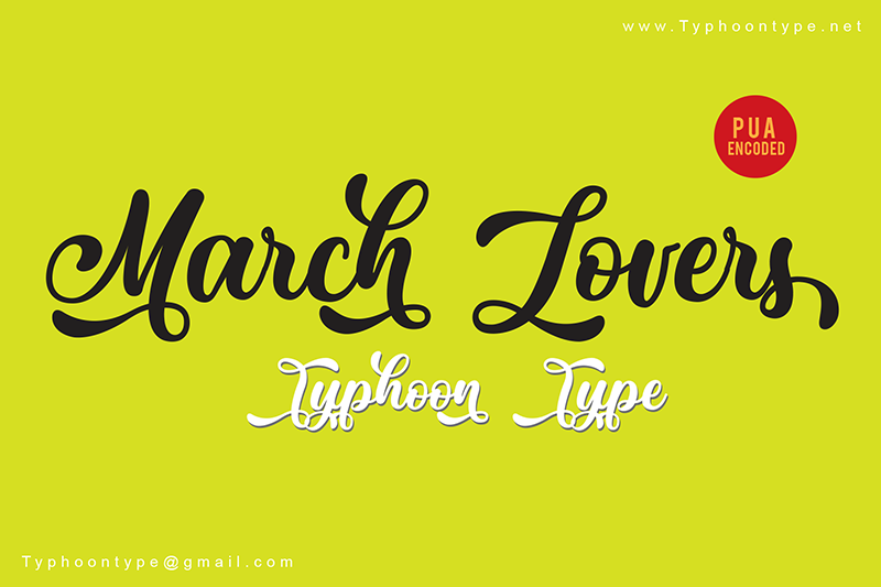 March Lovers - Personal Use