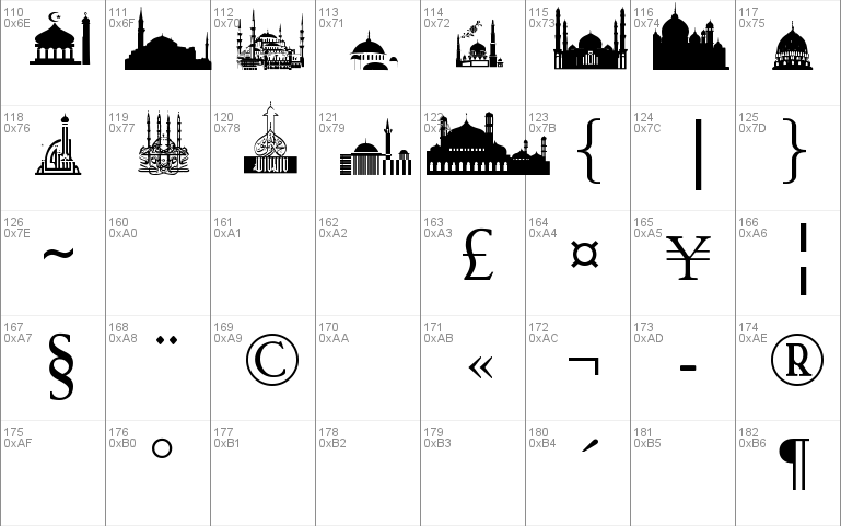 Masjid Al Imran Windows font - free for Personal | Commercial