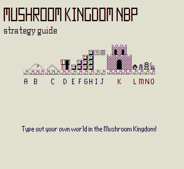 Mushroom Kingdom NBP