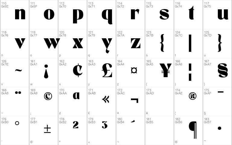 Monograph Windows Font - Free For Personal