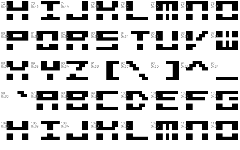 M40_BITLINE Font Windows font - free for Personal