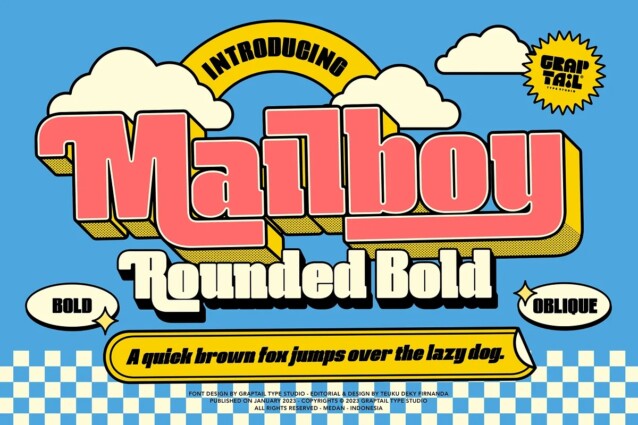 Mailboy - Font Demo