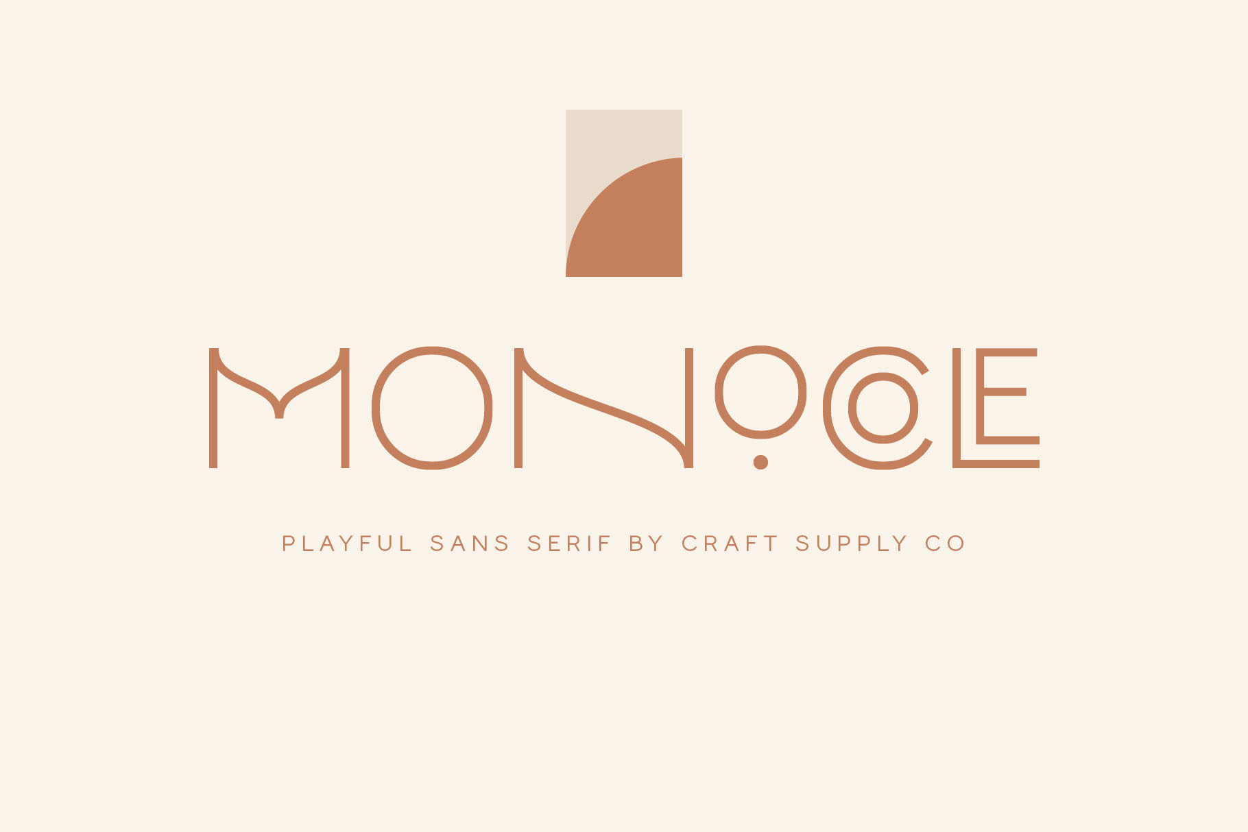 Monocole Free Bold Italic