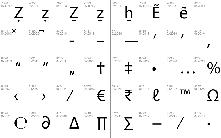Myriad Bengali Windows font - free for Personal