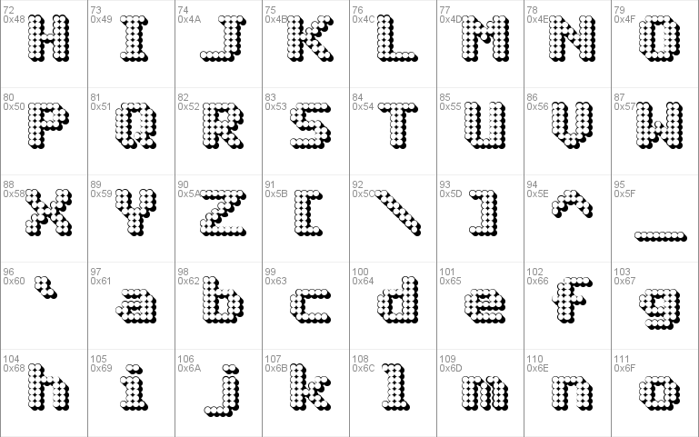 Matrix Complex 3D NC Windows font - free for Personal