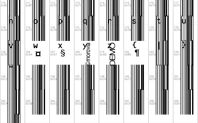 MRV Code39extMA