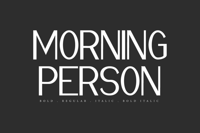 Morning Person Demo