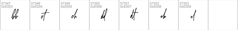 Montreuil Signature Font