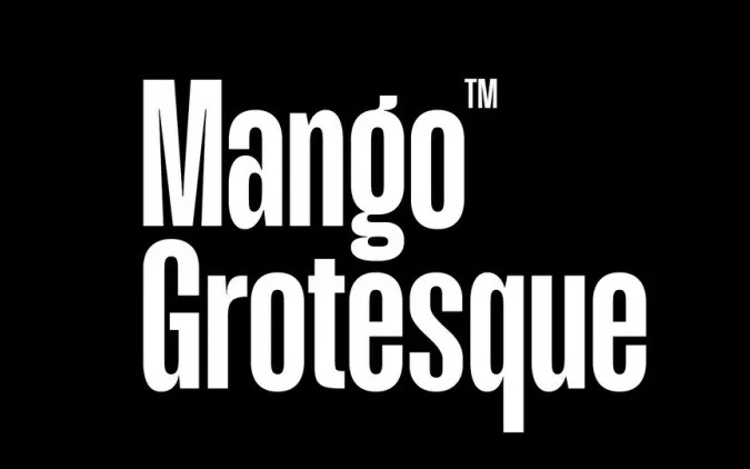 Mango Grotesque Black Ita