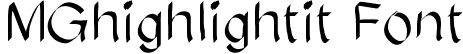 MGhighlightit Font