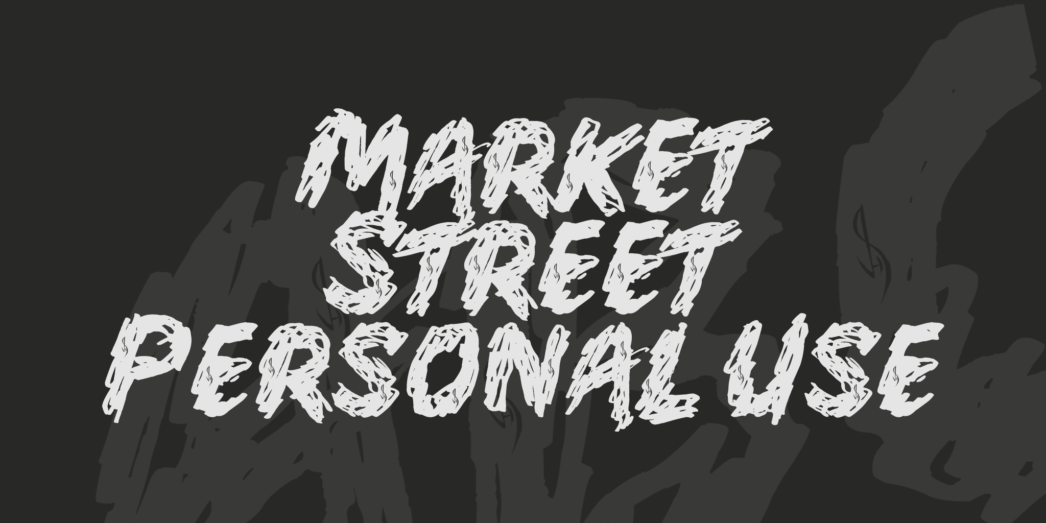 Market Street Personal Use