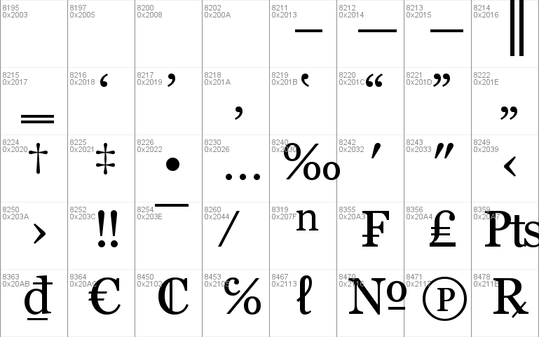 MS Reference Serif