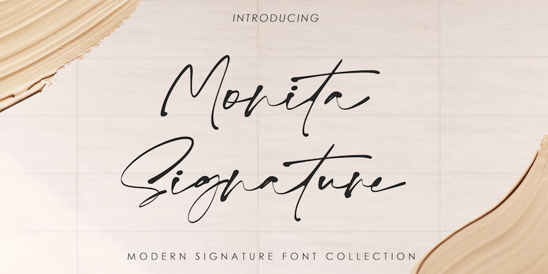 Monita Signature PERSONAL USE