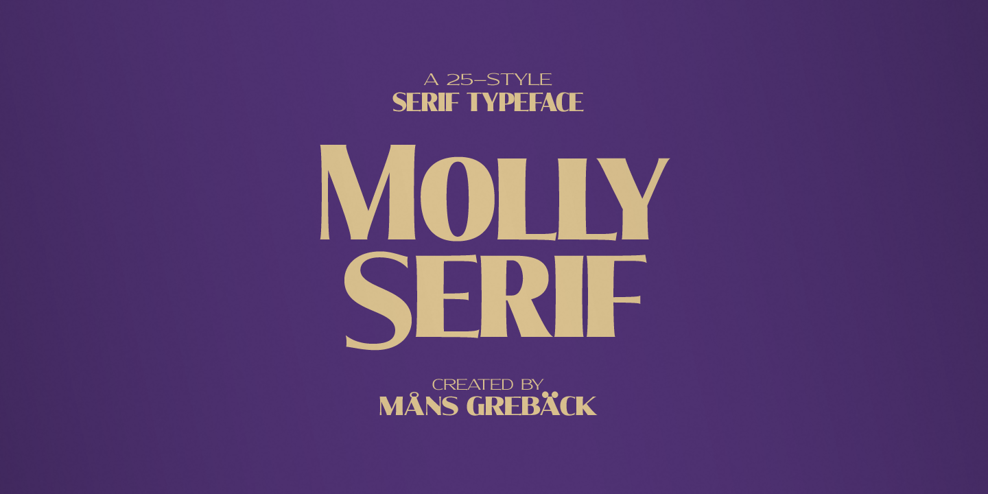 Molly Serif XE PERSONAL