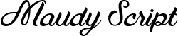 Maudy Script