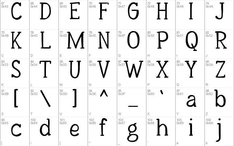 MANUSCRIPT Windows font - free for Personal