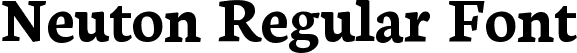 Neuton Regular Font