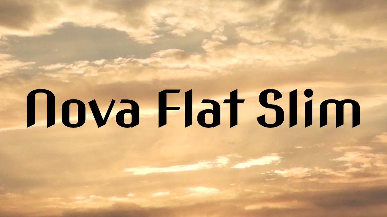 Nova Flat Slim