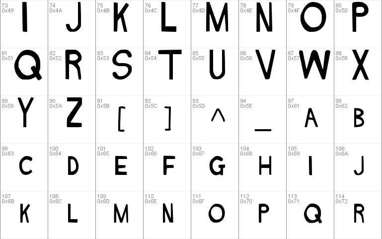 NAKED Windows Font Free For Personal