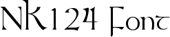 NK124 Font