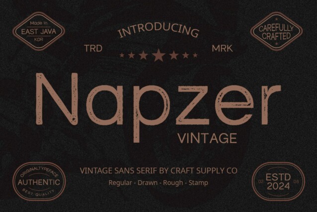 Napzer Vintage Demo Stamp