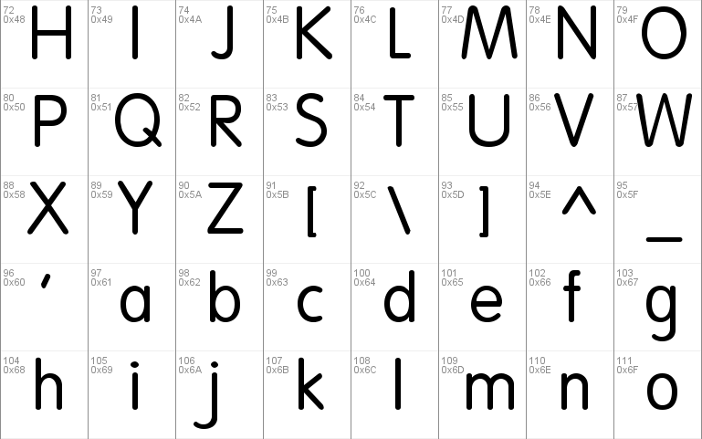 National First Font