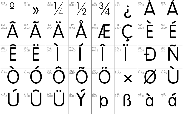 National First Font