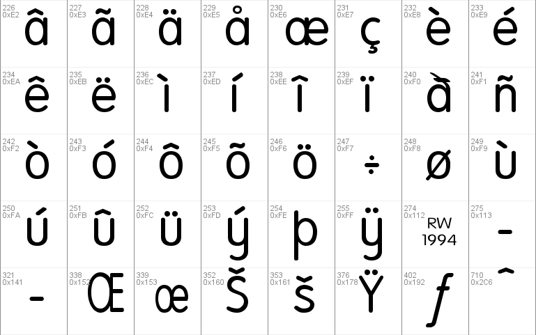 National First Font