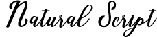 Natural Script