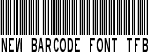 New Barcode Font TFB