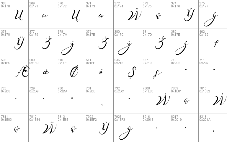 Nazeefa Script Font