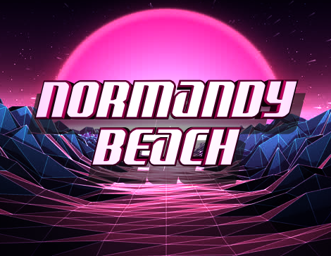 Normandy Beach 3D Italic