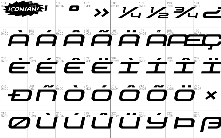 Nextwave Expanded Italic