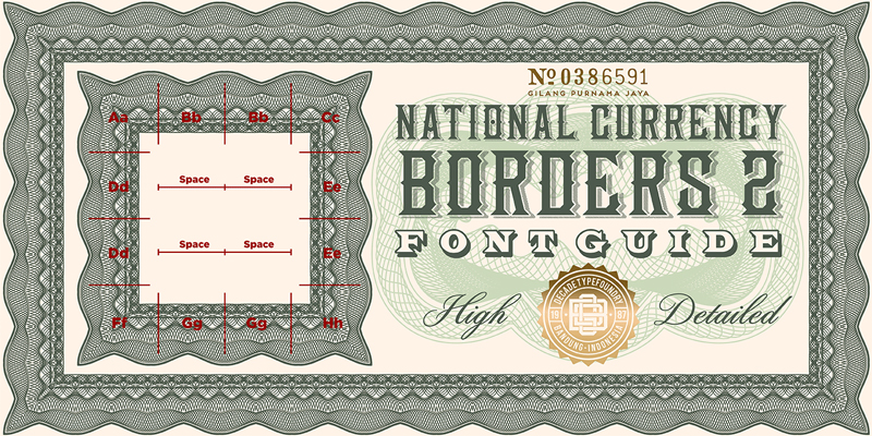 National Currency Font