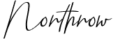 Northrow handwritten