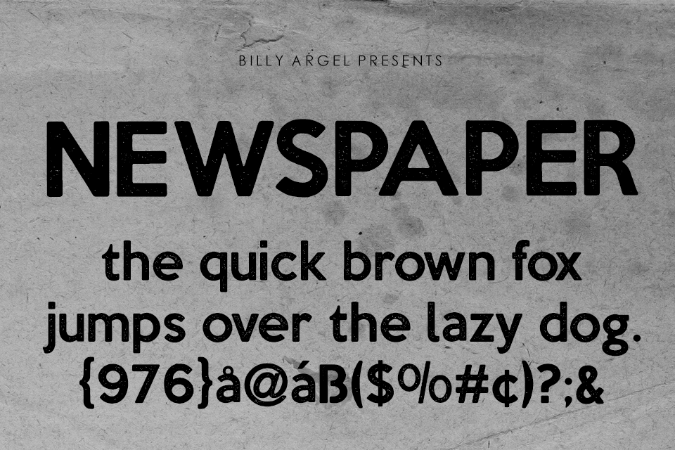 NEWSPAPER PERSONAL USE