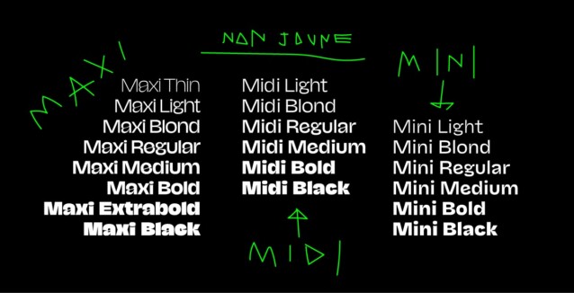 NaN Jaune TRIAL Midi Black It