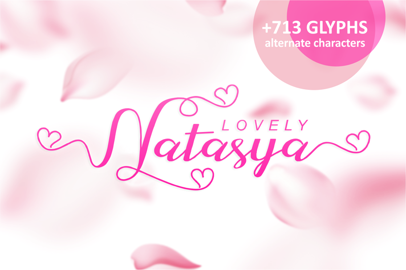 Font - Natasya Font + Extra