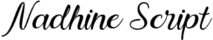 Nadhine Script