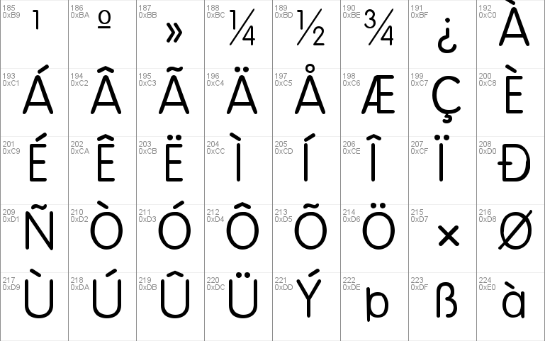 National First Font