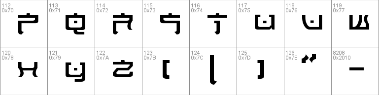 Nippon Tech Normal Font