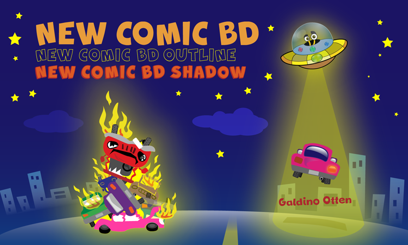 New Comic BD Outline
