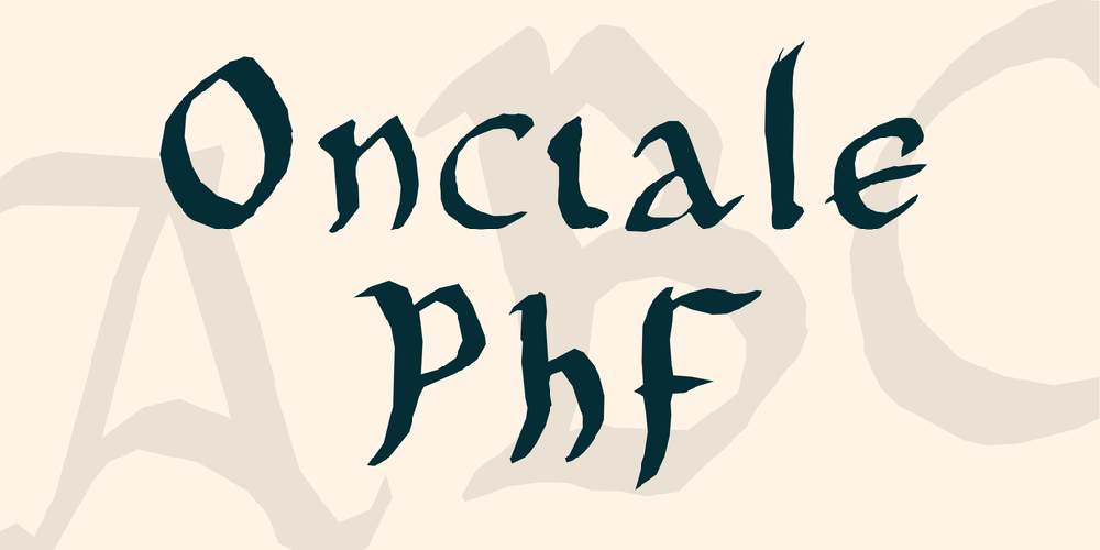 Onciale PhF