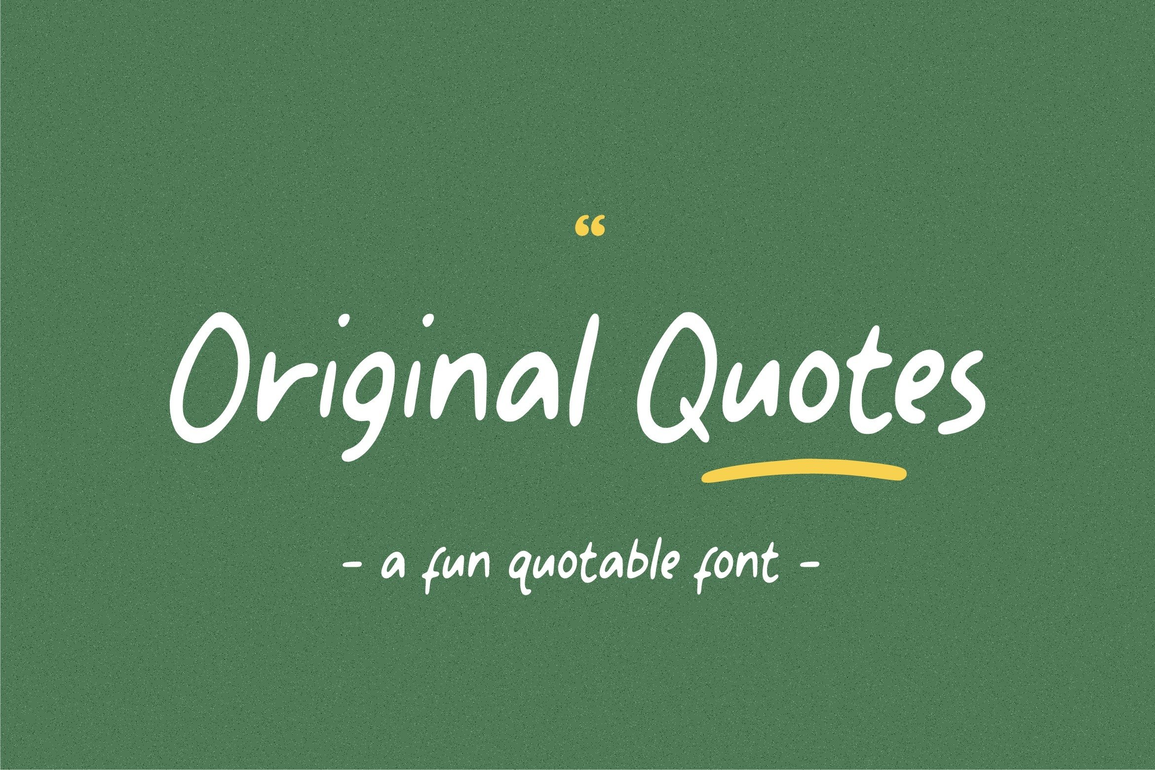 Original Quotes