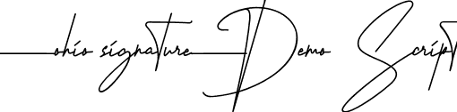 Ohio Signature Demo Script