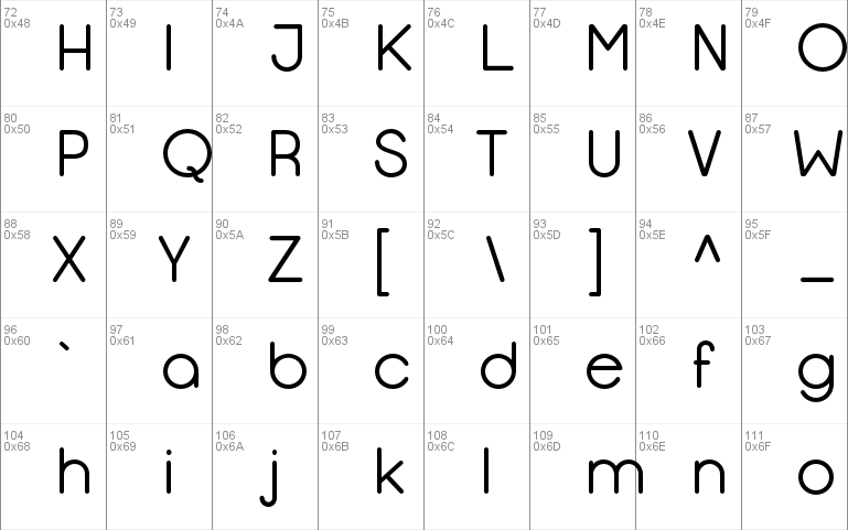 Opificio Regular-Rounded Font