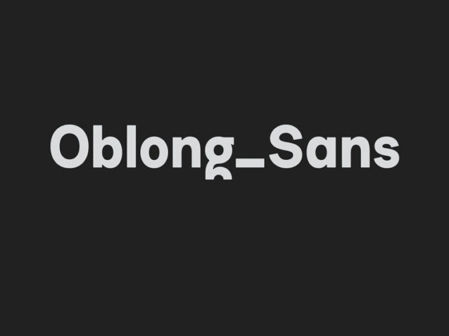 Oblong_Sans Trial