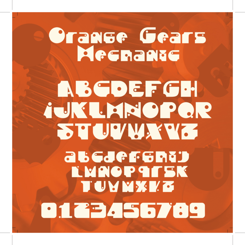 Orange Gears Mechanica