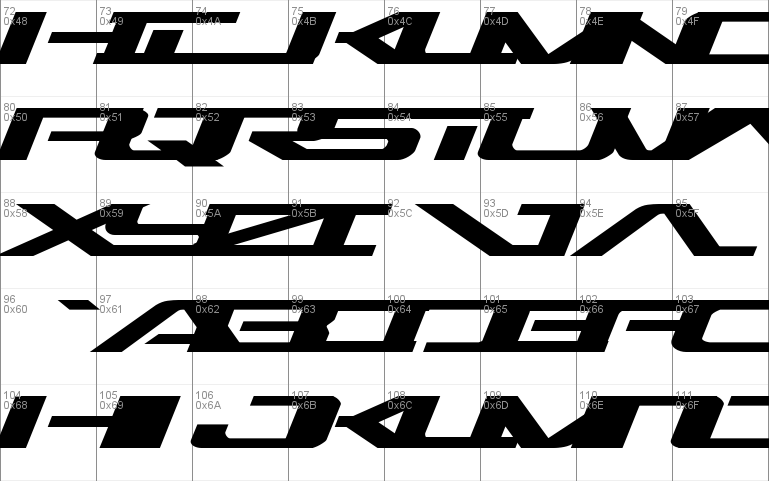 Outrider Expanded Italic